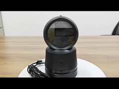Wireless Desktop Barcode Scanner Hochgeschwindigkeit Handsfree 2D Barcode Reader mit Ladebasis