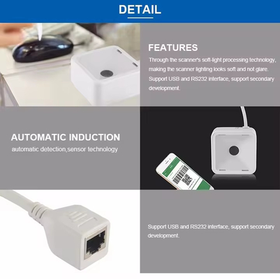 OEM Desktop Barcode Scanner Modul 2D QR Code Reader für eingebettete Kiosk-Anwendungen