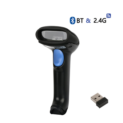 1D Bluetooth 2.4G drahtloser Barcode Scanner langlebig und leistungsstark