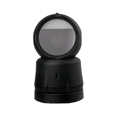 Wireless Desktop Barcode Scanner Hochgeschwindigkeit Handsfree 2D Barcode Reader mit Ladebasis