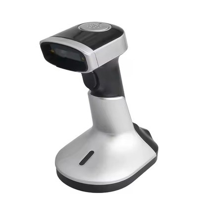 Wireless Bluetooth Barcode Scanner für Mobilgeräte 2D QR Code Reader mit Ladestand