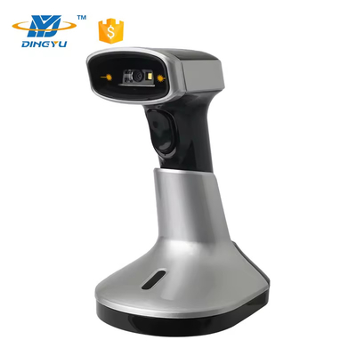 Wireless Bluetooth Barcode Scanner für Mobilgeräte 2D QR Code Reader mit Ladestand