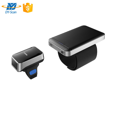 Tragbarer drahtloser Bluetooth CCD Finger 1D Laser Barcode Scanner für das kontinuierliche Scannen