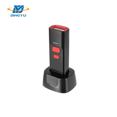 Tragbarer drahtloser Barcode-Scanner mit Ladestation und Speicherkapazität von 350 KB