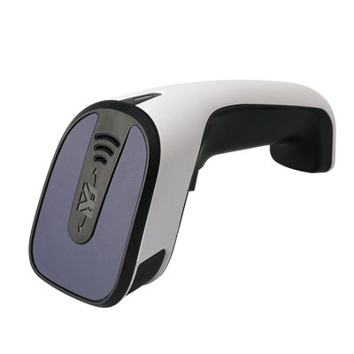 Kabelloser 2D-Barcodescanner mit 2,4G Bluetooth, 2200mAh Akku und 16 Stunden Dauerbetrieb