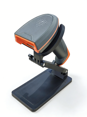 Neuer drahtgebundener Handheld-Barcode-Scanner mit Stand für den Supermarkt