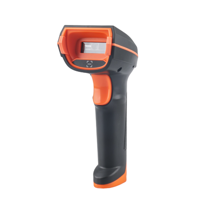 Neuer drahtgebundener Handheld-Barcode-Scanner mit Stand für den Supermarkt