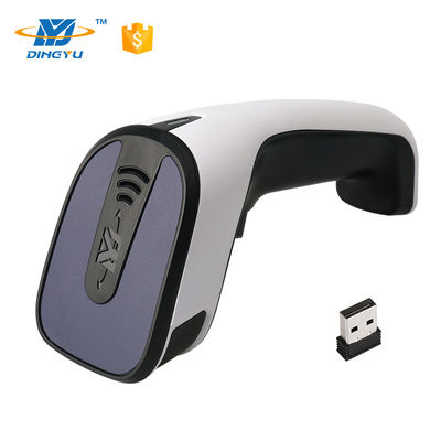 Bluetooth 2D Handheld Barcode Scanner 25CM/S Dekodiergeschwindigkeit mit 2,4G USB Kabel
