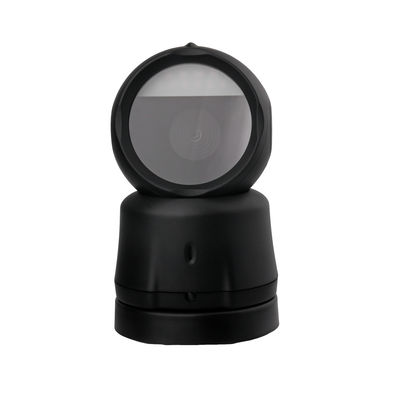Wireless Desktop Barcode Scanner Hochgeschwindigkeit Handsfree 2D Barcode Reader mit Ladebasis